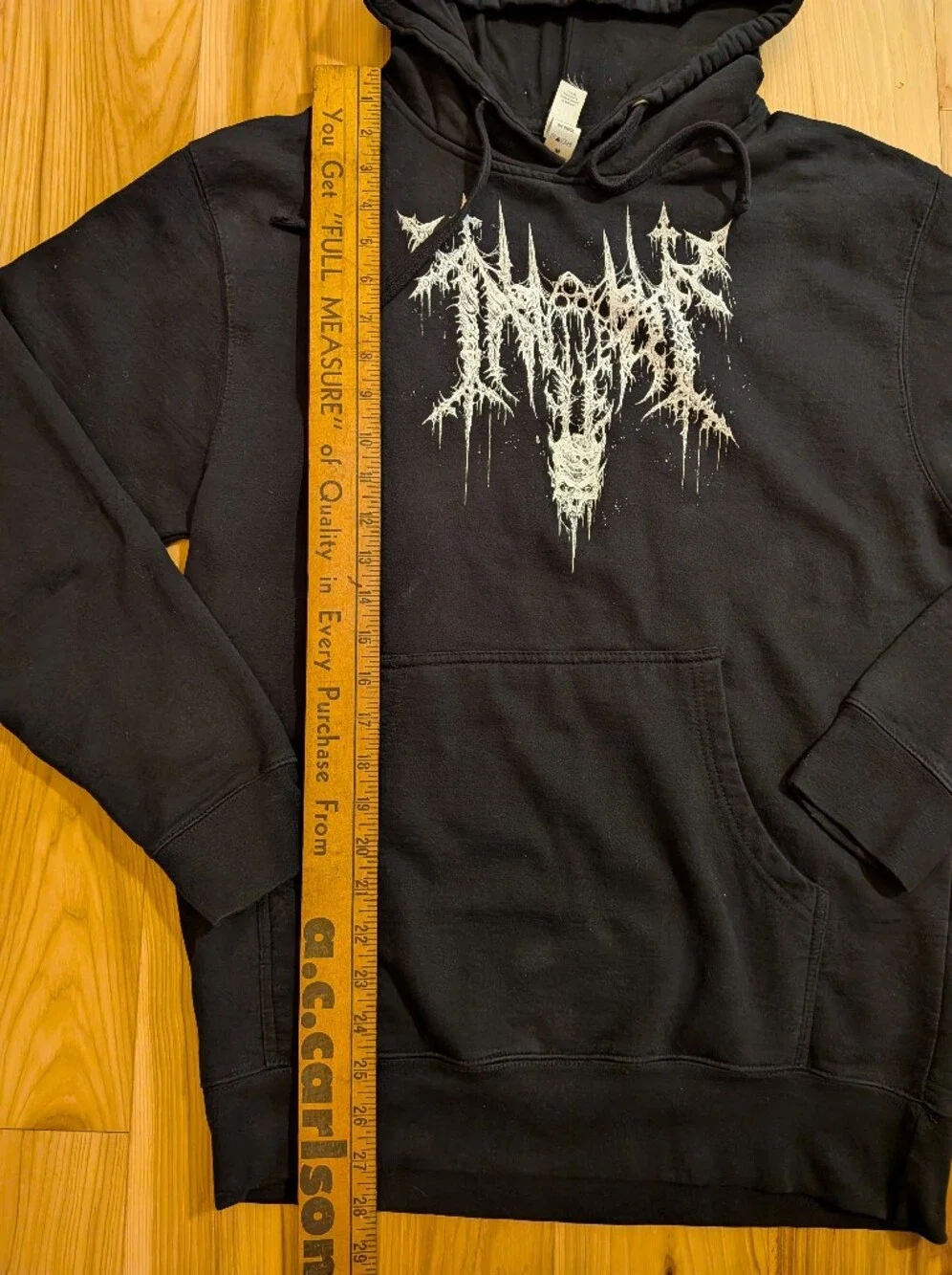 Inferi band graphic hoodie